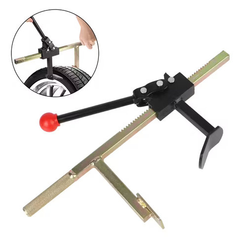 Heavy-Duty Manual Tire Changer - High-Strength Steel Construction, Durable Tire Remover and Mounting Tool, Suitable for All Vehicle Types