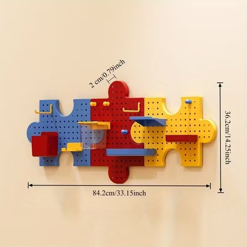 Pegboard Storage Rack