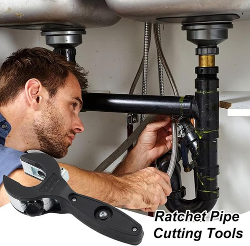 🔥Last Day Discount 49% Off🔥Ratchet-type Pipe Cutter, One-hand Fast Pipe Cutting Tool