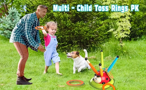 This three-in-one musical jumping game, ring toss game, and rocket launcher can be played indoors or outdoors and is a perfect gift for various holidays.