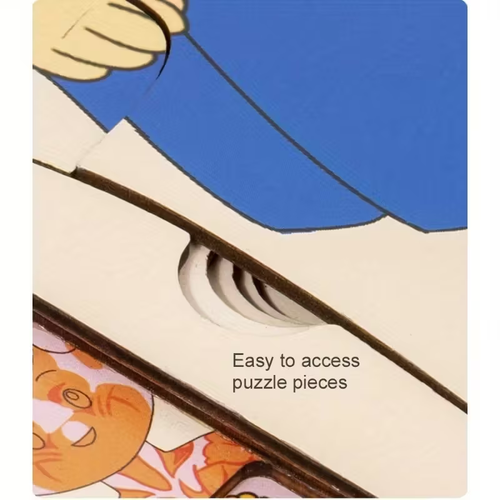 Science Enlightenment: Puzzle of Human Organ Structure, Anatomy, Skeleton, Cognitive Education, Body Organs, Puzzle Toy