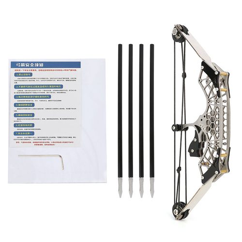 Stainless steel mini compound bow