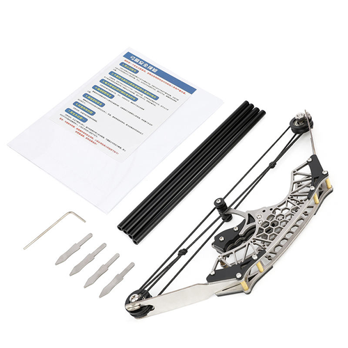 Stainless steel mini compound bow