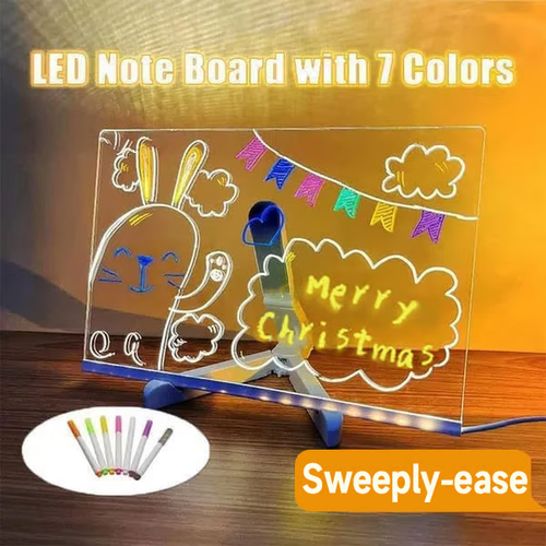 🎁Creative Rewritable Acrylic LED Message Board 🎨