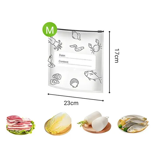 🥦Reusable Aluminum Foil Sealable Storage Bags