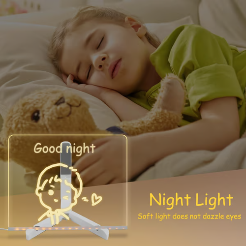 🎁Creative Rewritable Acrylic LED Message Board 🎨