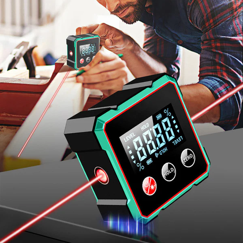 🎁🎁2025 Hot Sale 💥Magnetic Digital Angle Detector with Electronic Laser