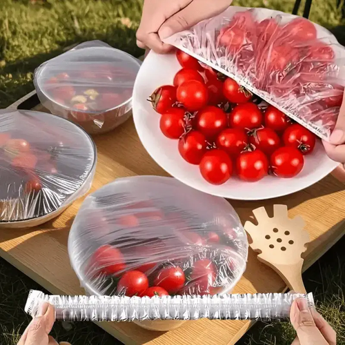 500 reusable elastic food storage covers