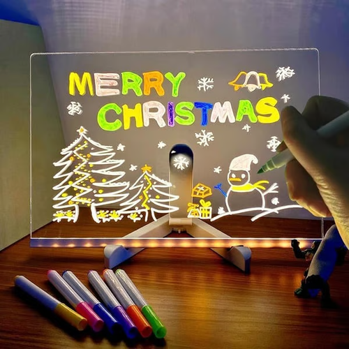 🎁Creative Rewritable Acrylic LED Message Board 🎨
