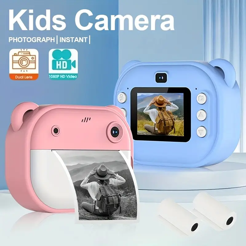 Instant Printing Cameras for Kids（You can switch game modes）