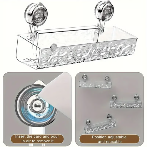 🔥Corrugated suction cup storage holder