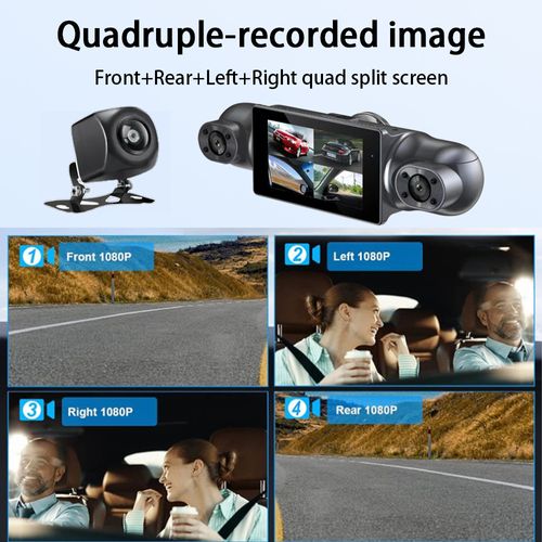 1×4-Channel 1080P Car Recorder