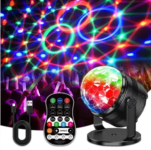 KTV home-use mini magic ball stage party lights