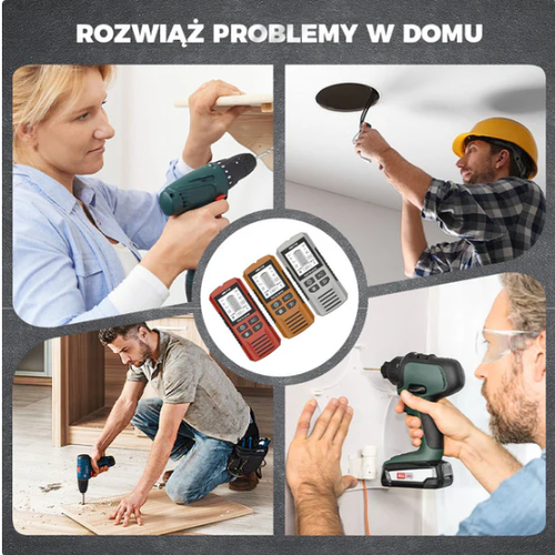🔥Handheld Wall Metal Detector Wall Stud Finder Find Metal Wood Studs AC Cable Wires Depth Tracker Wall Scanner🔍