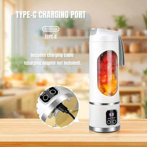 💥Digital Multi-Mode Juicer Blender - Smart LED Display, Suitable for Dieting, Leak-proof Design, Suitable for Smoothies, Liquid Diets, Milkshakes and Baby Food, Best Compact Blender for Home and Travel