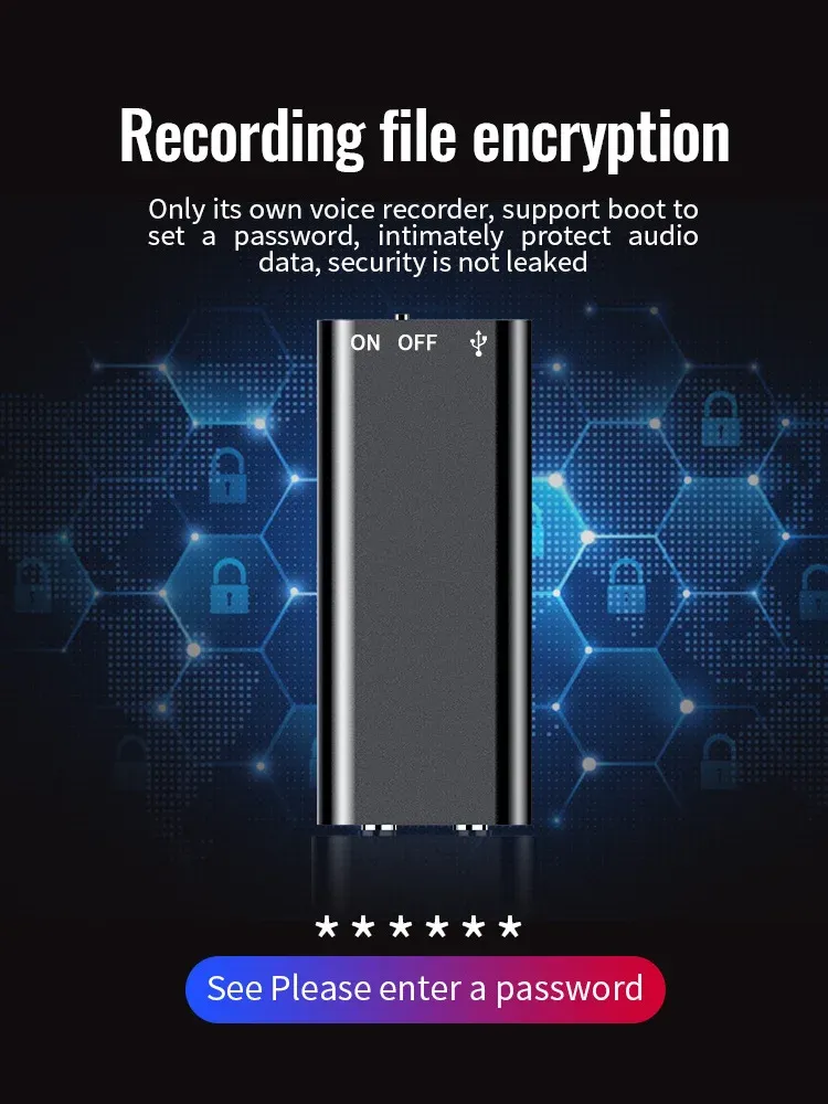 🔥Mini Voice Recorder – Smart recording, compact and easy to use, ultra-long battery life🔋 +8GB