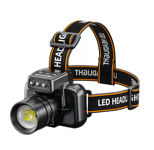 💡🔦Portable Zooming Led Head Lamp Fishing Headlight Mountaineering Camping Headlamp Hiking Light Torch Flashlight