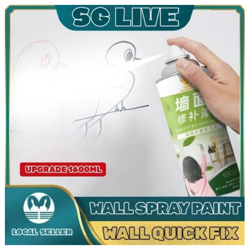 paint self-painting wall self-spraying latex paint wall repair