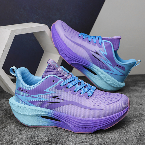 Men's Fashion Lightweight Casual Shoes, Soft Comfortable Lining, Light Cushioning, Strong Grip Sole, Ideal for Running and Daily Wear, Colorblock Sporty Running Shoes