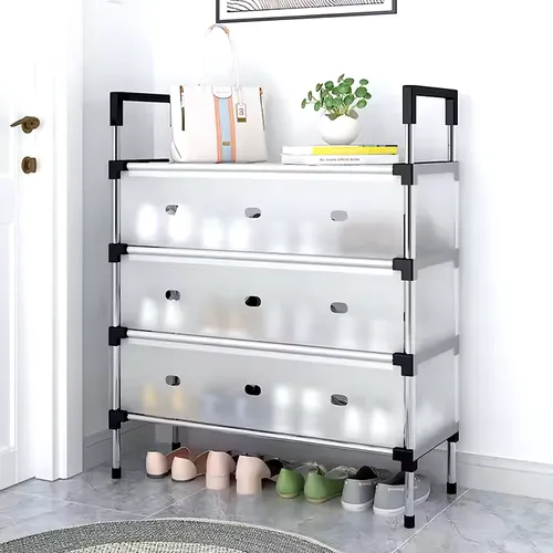 🔥 Multi-Tier Dust-Proof Shoe Rack – Keep Your Shoes Clean & Organized! 👟🏠