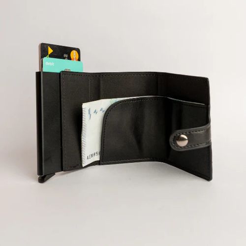 PU Leather Wallet & Pop up card holder