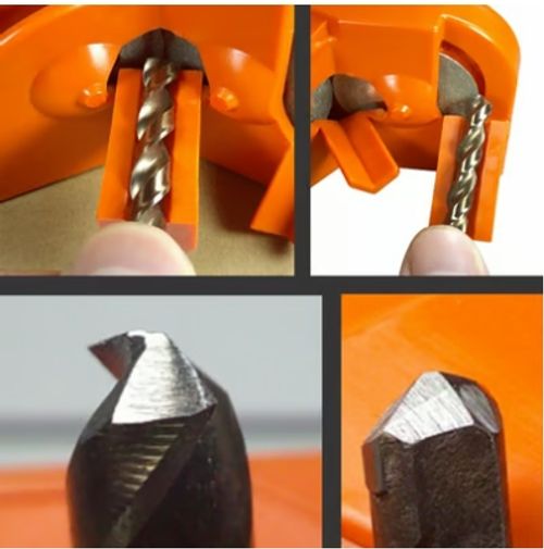🔥  Multifunctional Drill Bit Grinder Grinding Sharpener Tool for All Bits Portable Electric HSS Twist Drill Polishing Wheel Tool