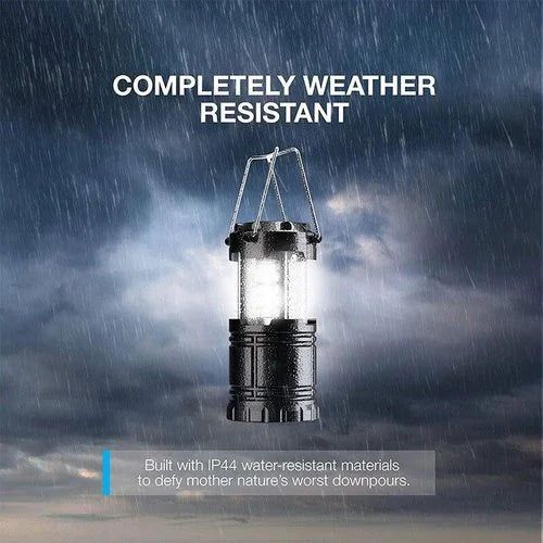 6 in 1 Portable Outdoor LED Camping Lantern with Fan