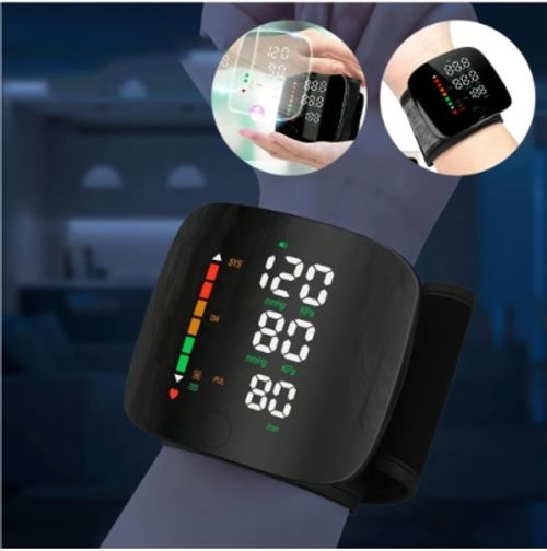 Factory Medical Digital Bp Monitor Machine Electronic Tensiometro Bpm Sphygmomanometer Bluetooth Wrist Blood Pressure Monitor