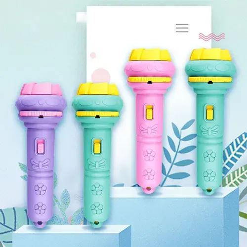 🎁✨🦄 Kids' Magic Projection Flashlight — Shine brightly with adorable cartoon stories and images! Ignite your imagination!