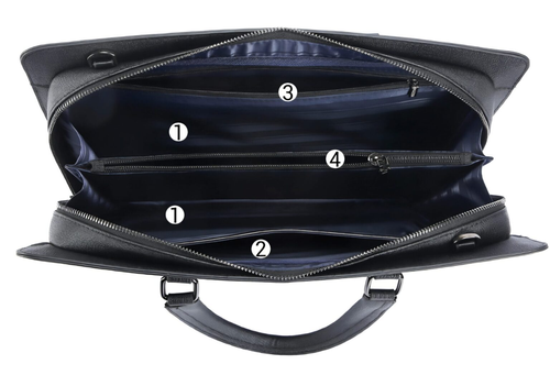 High-quality Lightweight Business Briefcase Men New Style Password Anti-theft PU Leather Computer Shoulder Messenger Bag