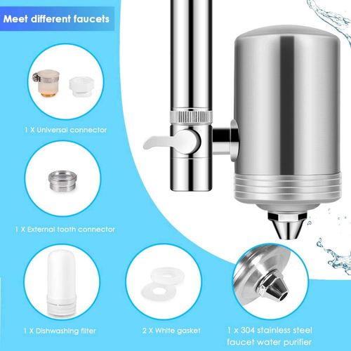 💧Stainless steel household faucet water purifier
