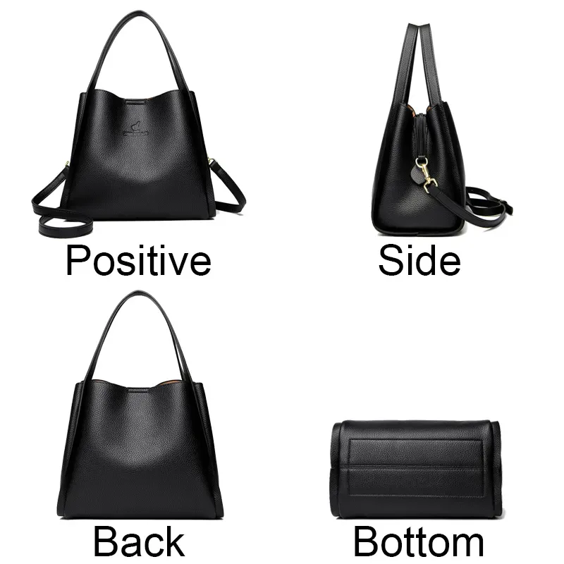 Stylish large capacity tote bag