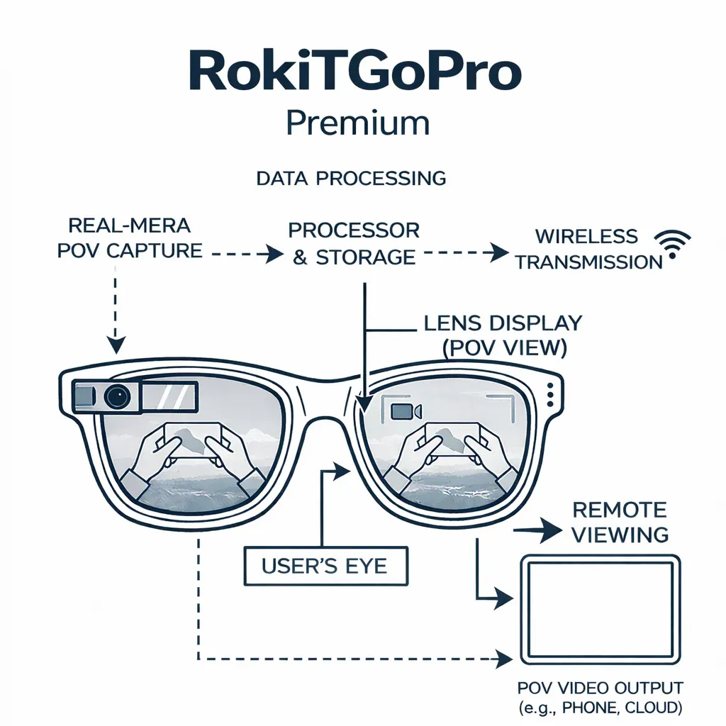 Smart translation glasses (Transparent blue light blocking glasses)