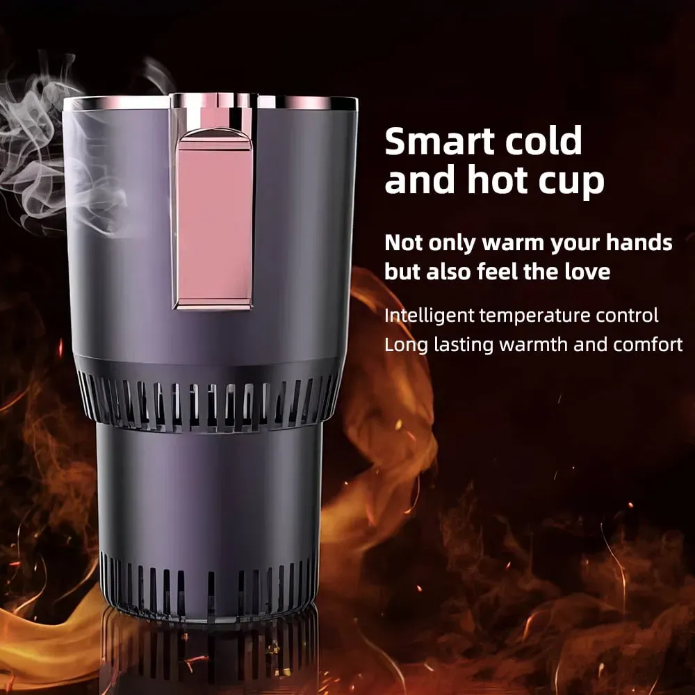 🔥❄️2-in-1 Smart Car Cup Warmer Cooler