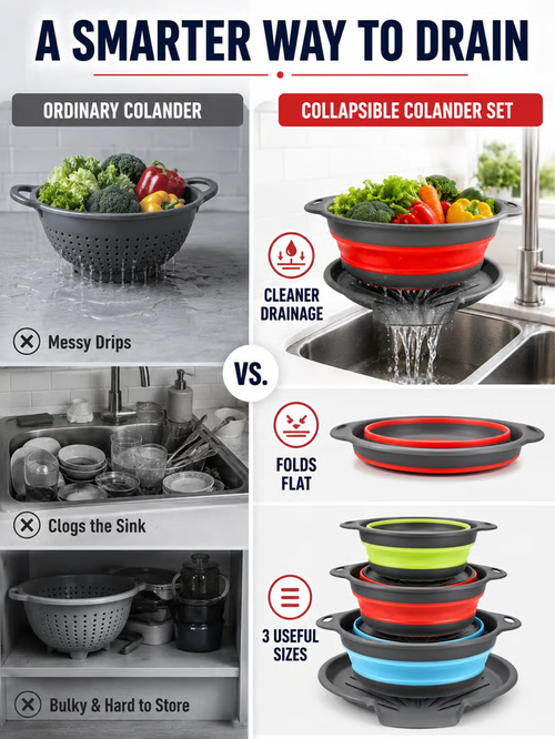 🥗💧Kitchen Colander Set ✨