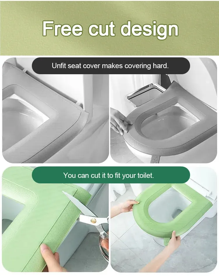 🎁Hot Sale Offers💦Waterproof Toilet Seat Cushion（Buy 1 get 1  free 2）