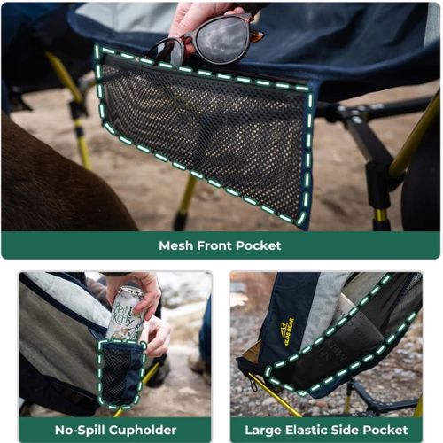 🌟Relax in Style: The Perfect High-Back Folding Chair for Outdoor Escapes
