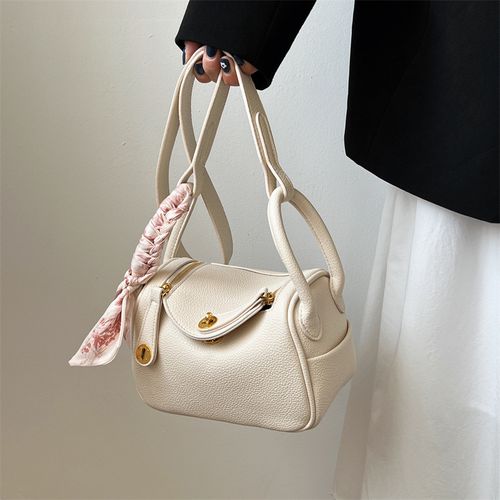 Solid color commuter messenger bag