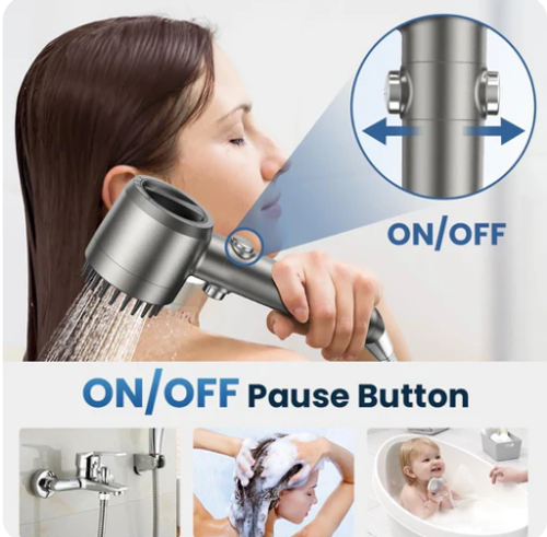 High Pressure Multi Flow Shower Head