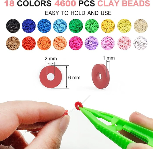 - Clay Beads Bracelet Making Kit