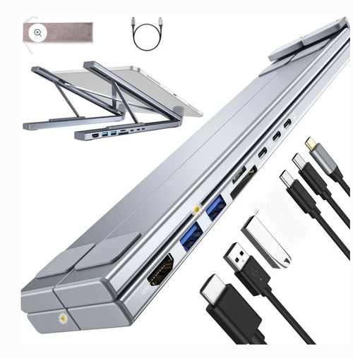 💥Hot Selling💥 USB-C docking station laptop stand with 4K HDMI port
