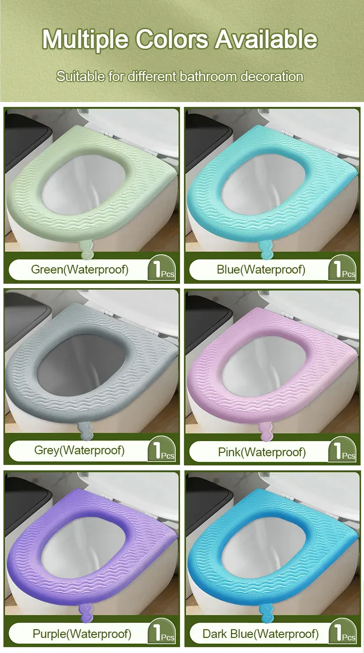 🎁Hot Sale Offers💦Waterproof Toilet Seat Cushion（Buy 1 get 1  free 2）