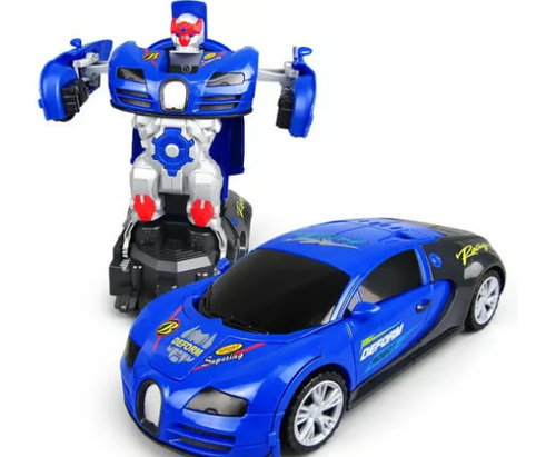 Exclusive Offer💥Electric Universal Deformation Police Toy Car