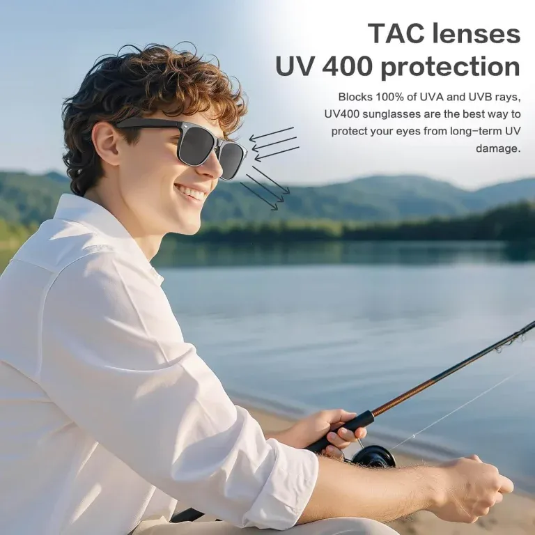 Smart translation glasses (Transparent blue light blocking glasses)