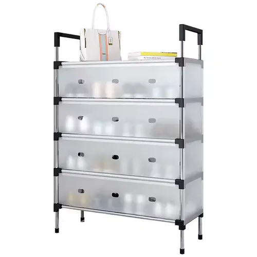 🔥 Multi-Tier Dust-Proof Shoe Rack – Keep Your Shoes Clean & Organized! 👟🏠