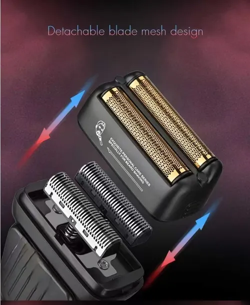 Black + replaceable blade with foil