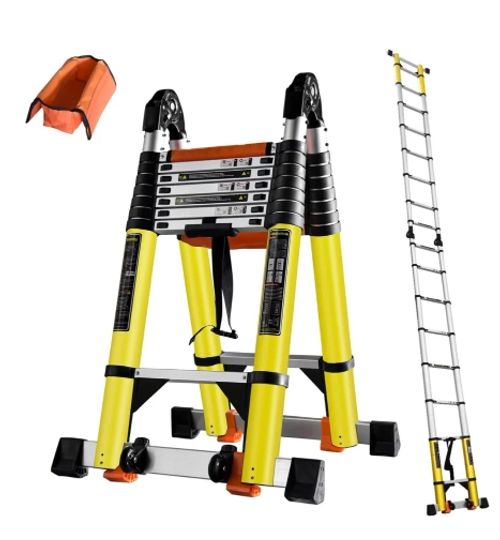 🌟 Reach New Heights with Our Premium A-Frame Ladder! 🛠💪