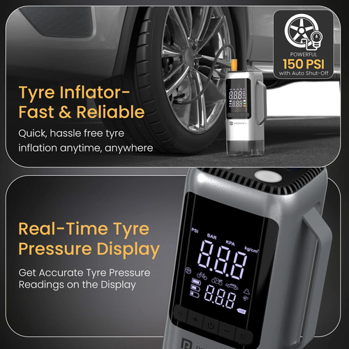 Car emergency jump starter vacuum cleaner air pump multi-functional all-in-one machine