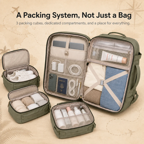 All-In-One Travel Backpack