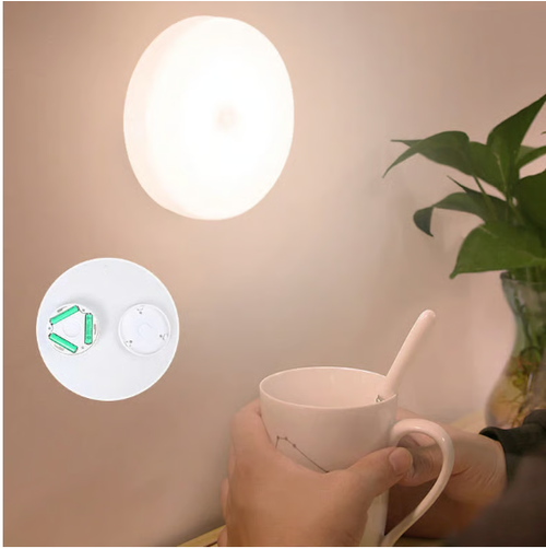 💥💥💥Stick-anywhere Motion Sensor Led Closet Cabinet Night Light for Hallway, Bathroom, Bedroom, Kitchen,